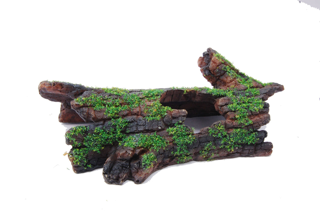 Aquatopia Tree Log with Moss