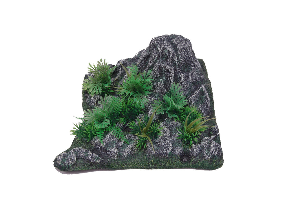 Aquatopia Rock with Green Plant