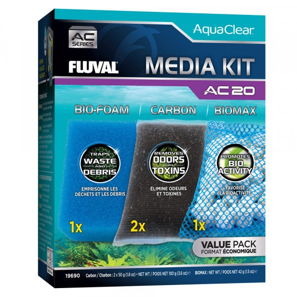 Fluval AquaClear 20 Media Maintenance Kit