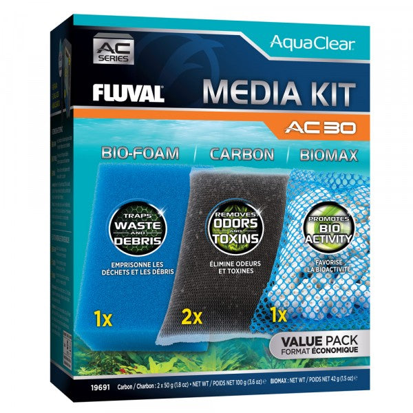 Fluval AquaClear 30 Media Maintenance Kit