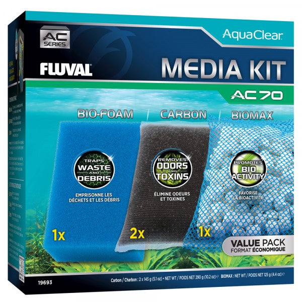 Fluval AquaClear 70 Media Maintenance Kit