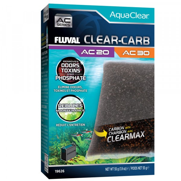 Fluval AquaClear 20 & 30 Clear-Carb 55g