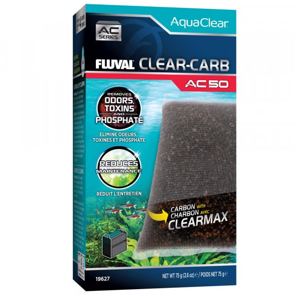 Fluval AquaClear 50 Clear-Carb 75g