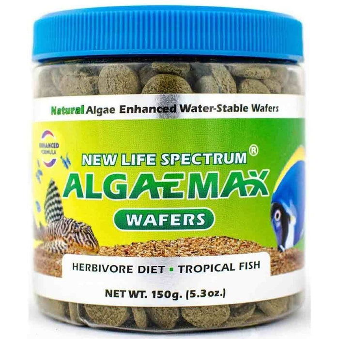 New Life Spectrum AlgaeMax Wafers 12-12.5mm 150g Aquatic Supplies Australia