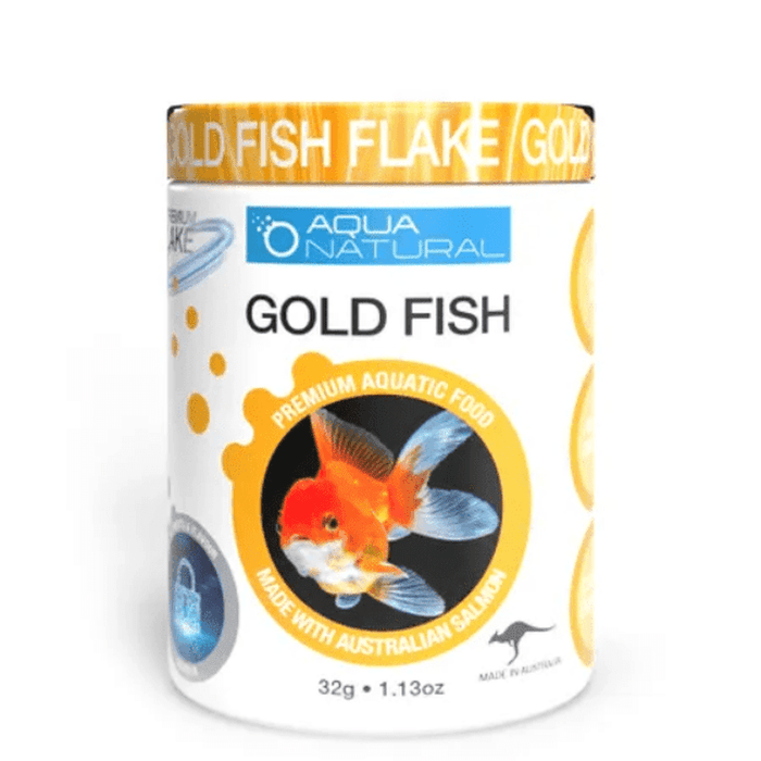 Aqua Natural Goldfish Flake 32g Aquatic Supplies Australia