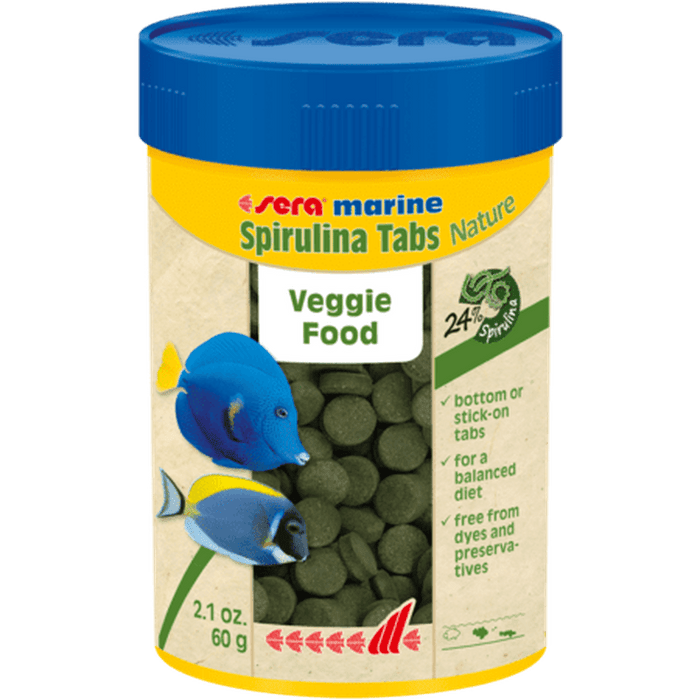 Sera Marine Spirulina Tabs Nature 60g