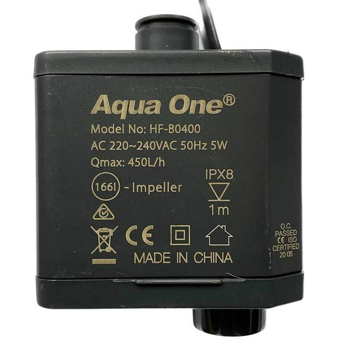 Aqua One Powerhead for LifeStyle 52/76/94, AquaBac 100 & Horizon View 182 - 52042-P Aquatic Supplies Australia