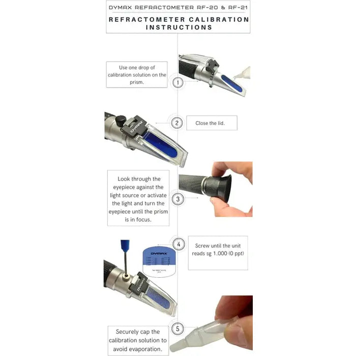 Dymax Refractometer Aquatic Supplies Australia