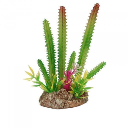 Eco Tech Multi Desert Cactus & Rock 15cm Aquatic Supplies Australia