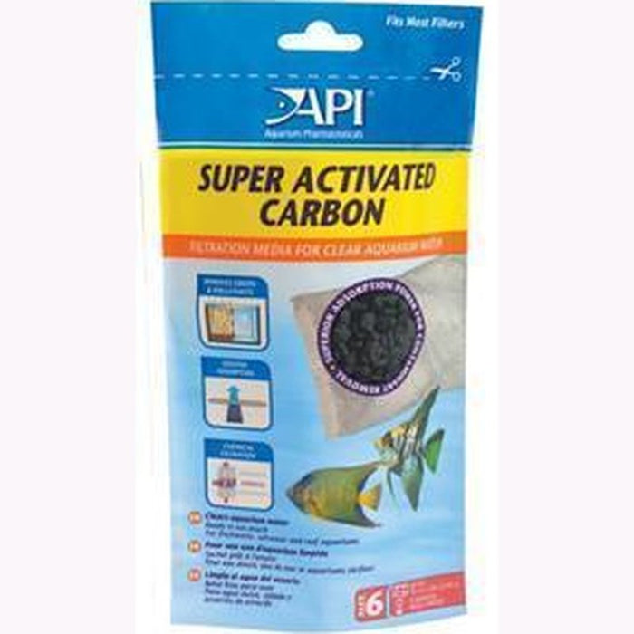 API Super Activated Carbon 150g Pouch Aquatic Supplies Australia