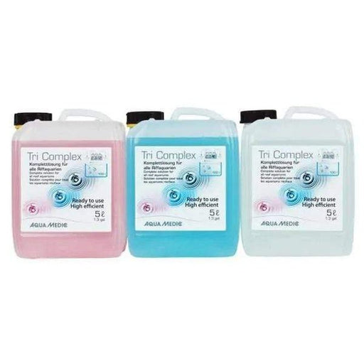 Aqua Medic Tri Complex - 3 x 5ltr Bottle Pack Aquatic Supplies Australia