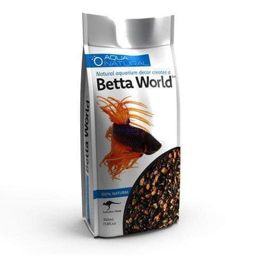 Aqua Natural Betta World Midnight 350g Aquatic Supplies Australia