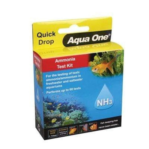 Aqua One Ammonia NH3 Quick Drop Test Kit Aquatic Supplies Australia