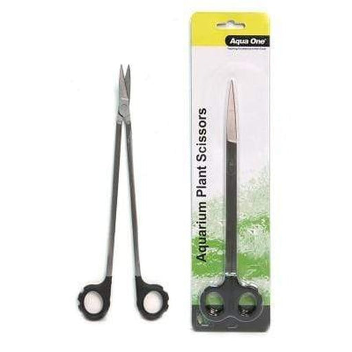 Aqua One Easy Reach Aquarium Plant Scissors Straight 25cm Aquatic Supplies Australia