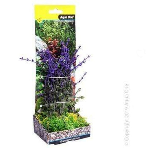 Aqua One Ecoscape Medium Bladderwort Purple 20cm Aquatic Supplies Australia