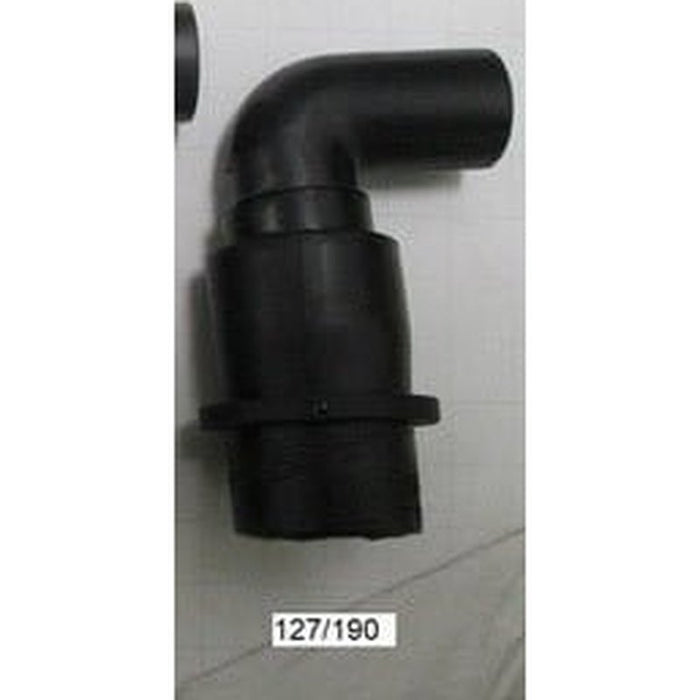 Aqua One Elbow & Mounting Rubber Adaptor for LifeStyle 127/157/190 (10969) Aquatic Supplies Australia