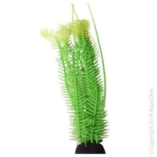 Aqua One Flexiscape Large Fern Green Plant 28cm Aquatic Supplies Australia