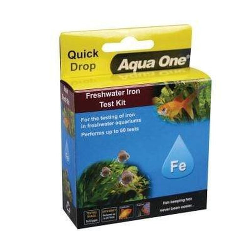 Aqua One Freshwater Iron Fe Quick Drop Test Kit Aquatic Supplies Australia