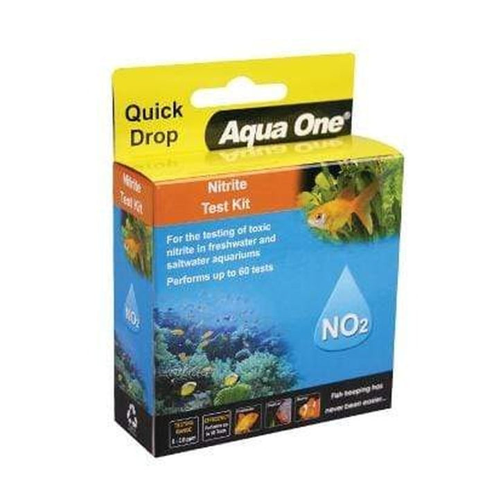 Aqua One Nitrite NO2 Quick Drop Test Kit Aquatic Supplies Australia