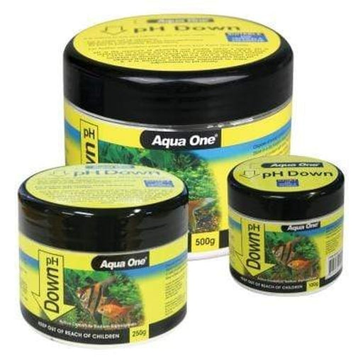 Aqua One pH Down Powder Aquatic Supplies Australia