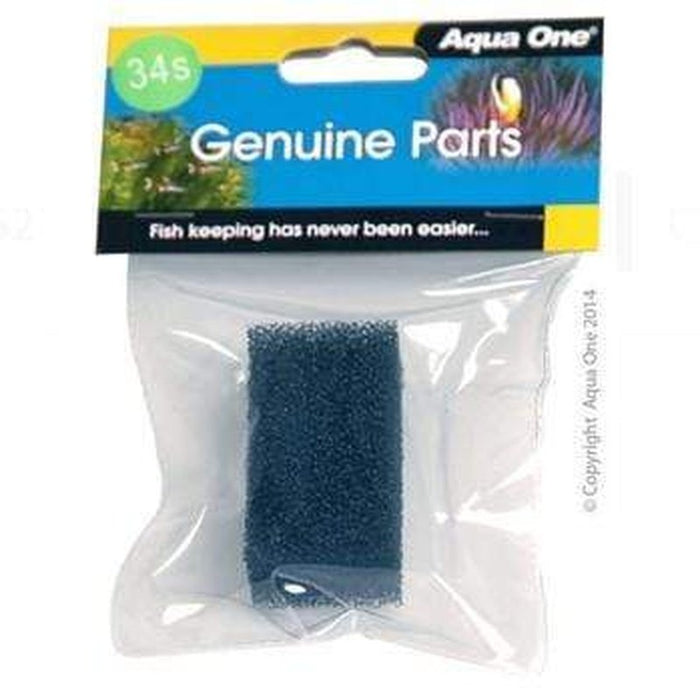 Aqua One Sponge 1pk 34s - Mini 300F - 25034s Aquatic Supplies Australia