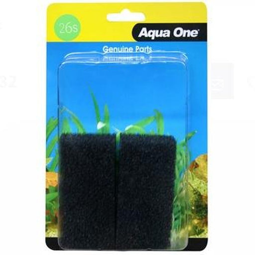 Aqua One Sponge 2pk 26s - Maxi 102F - 25026s Aquatic Supplies Australia