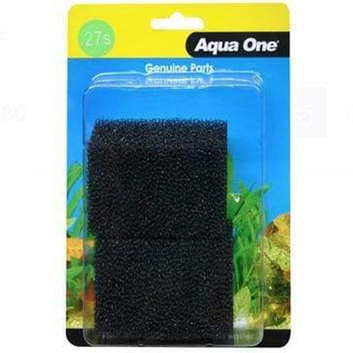 Aqua One Sponge 2pk 27s - Maxi 103F - 25027s Aquatic Supplies Australia