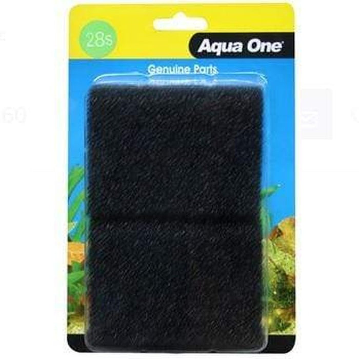 Aqua One Sponge 2pk 28s - Maxi 104F - 25028s Aquatic Supplies Australia