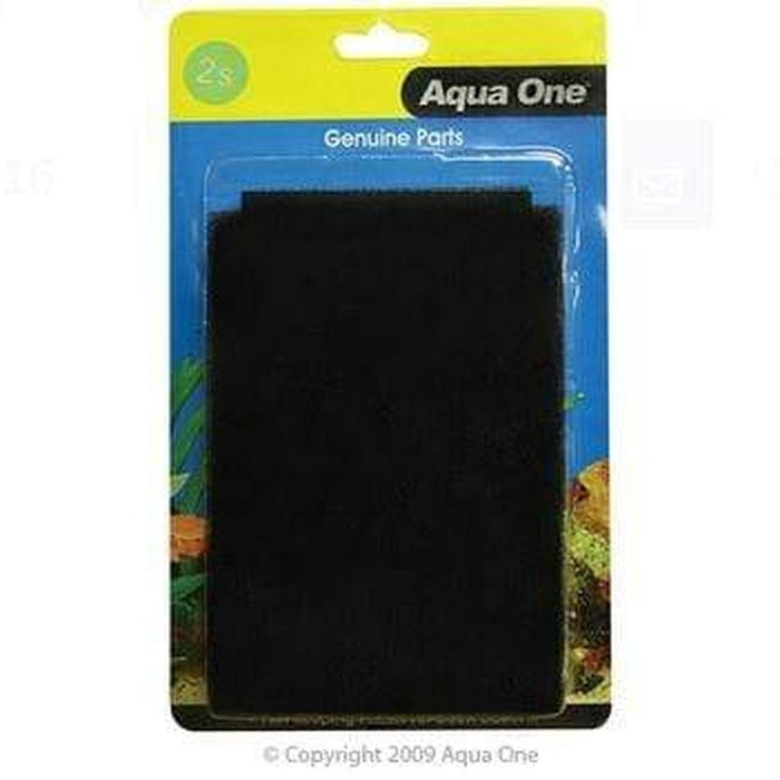 Aqua One Sponge 2pk 2s - LifeStyle 52, AquaStyle 510 - 25002s Aquatic Supplies Australia