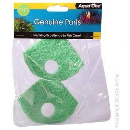 Aqua One Sponge Phosphate 2pk 191s - IFX 100 - 25191s Aquatic Supplies Australia
