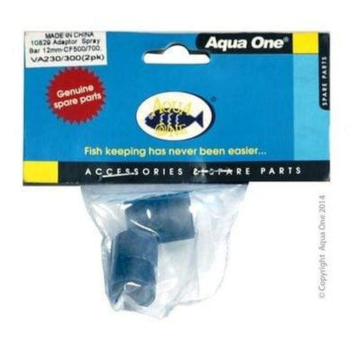 Aqua One Spray Bar Adaptor 12mm 2pk - Aquis 500 700 VA230 300 - 10829 Aquatic Supplies Australia