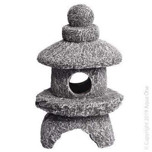 Aqua One Stone Lantern 9 x 9 x 14cm Aquatic Supplies Australia