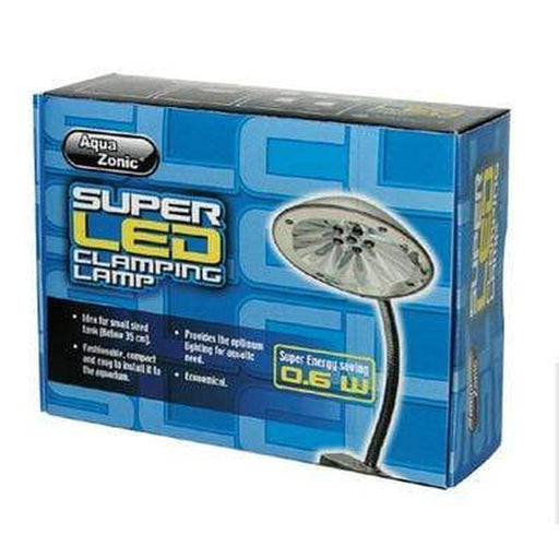 Aqua Zonic Super Mini LED Clamp Lamp Black Aquatic Supplies Australia