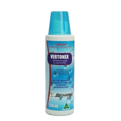 Aquasonic Marine Vertonex - White Spot Treatment (Saltwater - Quinine Hydrochloride & Malachite Green) Aquatic Supplies Australia