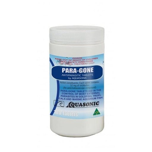 Aquasonic Para-Gone Parasite Treatment (Trichlorphon) Aquatic Supplies Australia