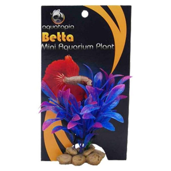 Aquatopia Betta Plant Purple & Blue Aquatic Supplies Australia