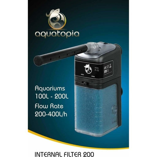 Aquatopia Internal Filter 200 (up to 200L, 400L/hr) Aquatic Supplies Australia