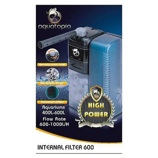 Aquatopia Internal Filter 600 (up to 600L, 1000L/hr) Aquatic Supplies Australia