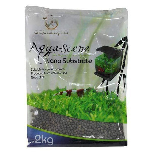 Aquatopia Premium Nano Substrate Black 2kg Aquatic Supplies Australia