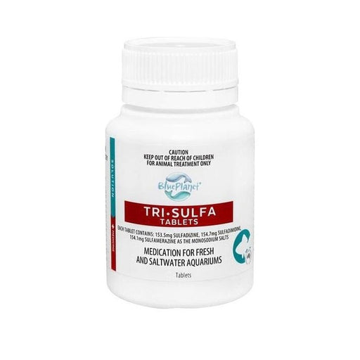 Blue Planet Tri-Sulfa Tablets 15 Aquatic Supplies Australia