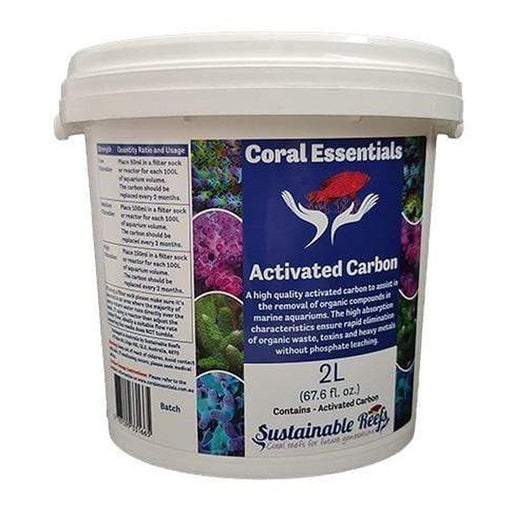 Coral Essentials Activated Carbon 2L Aquatic Supplies Australia