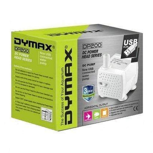 Dymax DC USB Power Head DP200 180L/h (Horizontal Output) Aquatic Supplies Australia