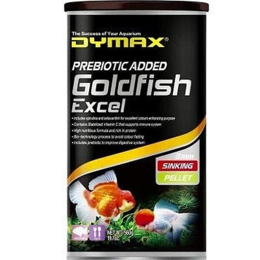 Dymax Goldfish Excel Sinking Pellet Aquatic Supplies Australia