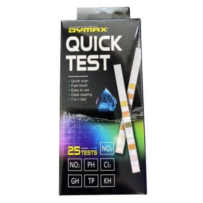 Dymax 7 in 1 Test Strips 25 pack Aquatic Supplies Australia