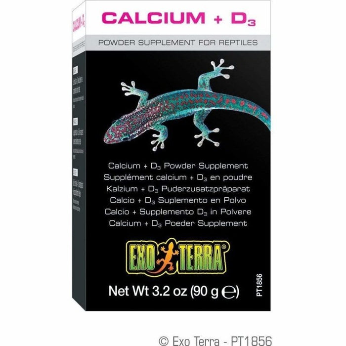 Exo Terra Calcium + D3 Powder Aquatic Supplies Australia