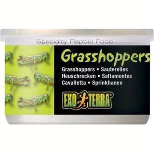Exo Terra Canned Food 34g Grasshoppers Aquatic Supplies Australia