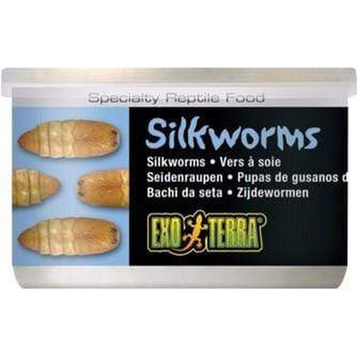 Exo Terra Canned Food 34g Silkworms Aquatic Supplies Australia