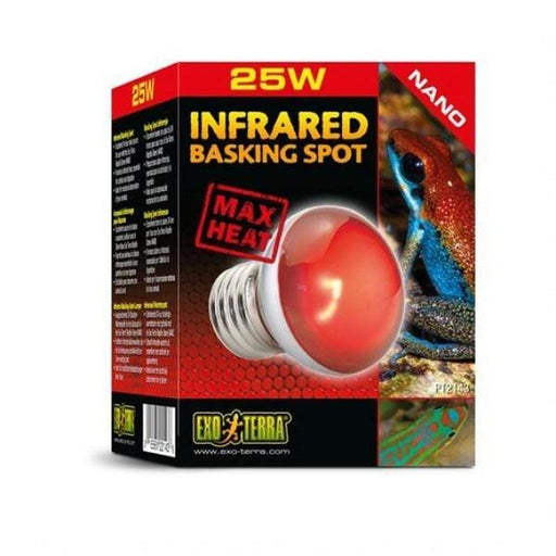 Exo Terra Heat Glo Infrared Nano Heat Lamp 25w Aquatic Supplies Australia