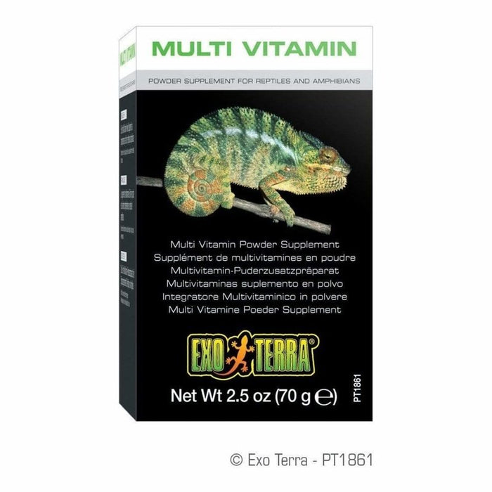 Exo Terra Multi Vitamin Powder Supplement 70g Aquatic Supplies Australia