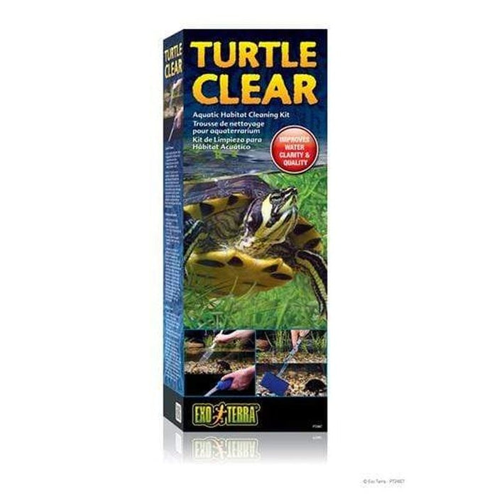 Exo Terra Turtle Clear - Aquatic Habitat Cleaning Kit Aquatic Supplies Australia